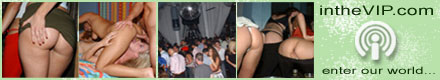 IN THE VIP HORNY SLUTS FUCKED